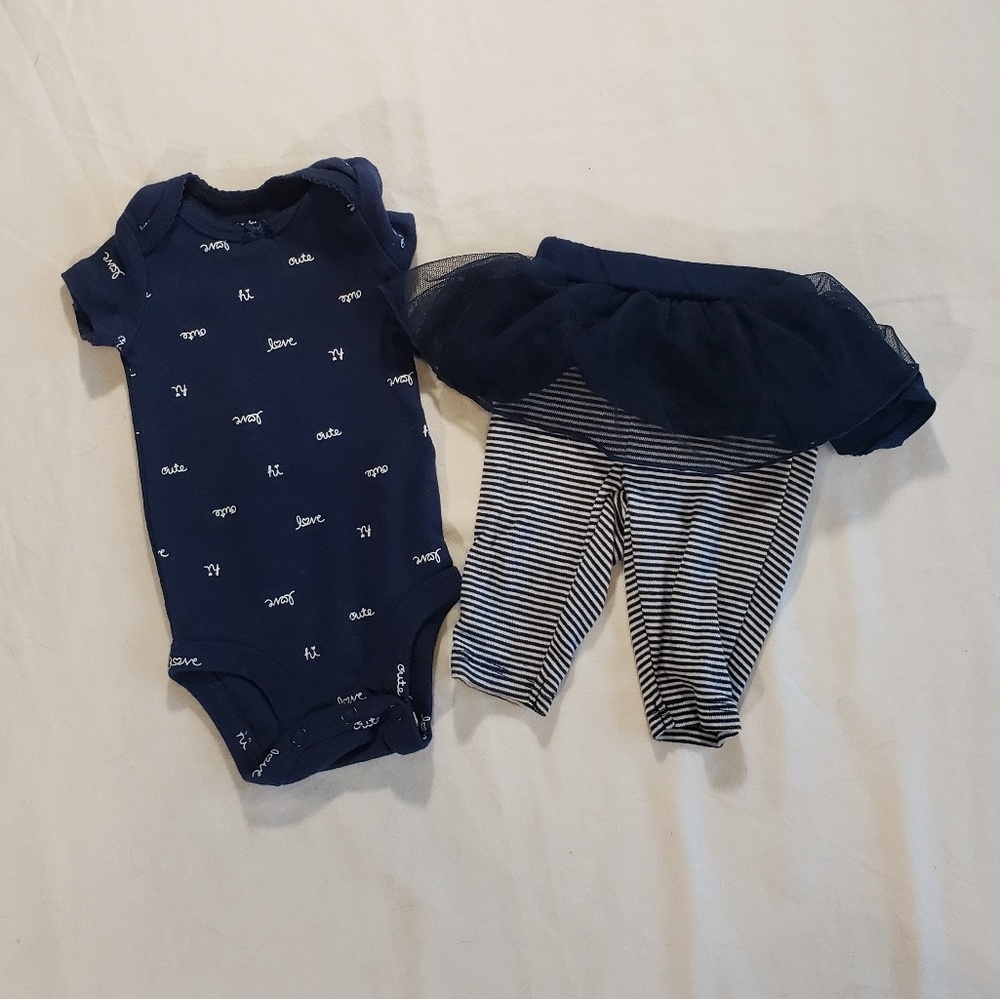 Onesie with Skirt/Pant